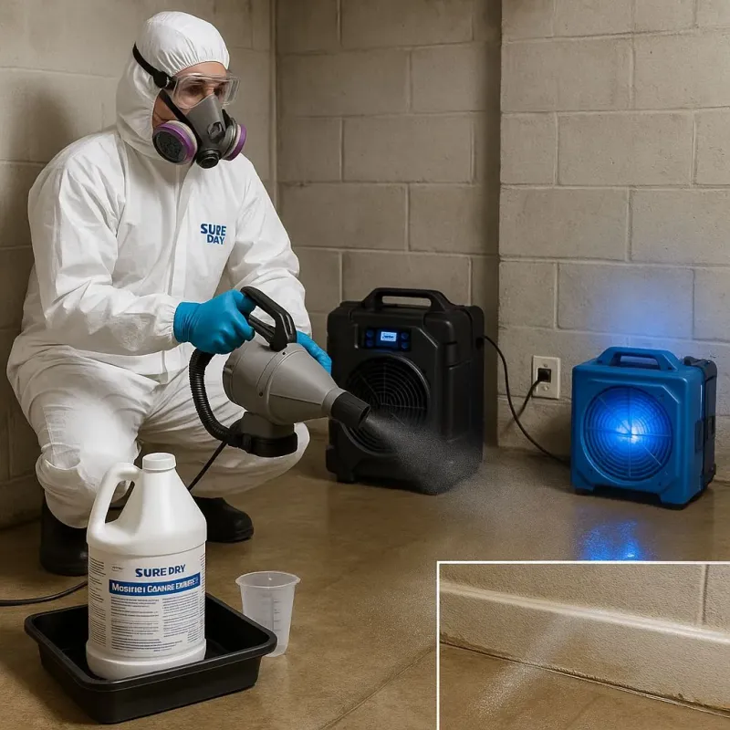 Sanitization and Odor Removal process in Centralia, IL